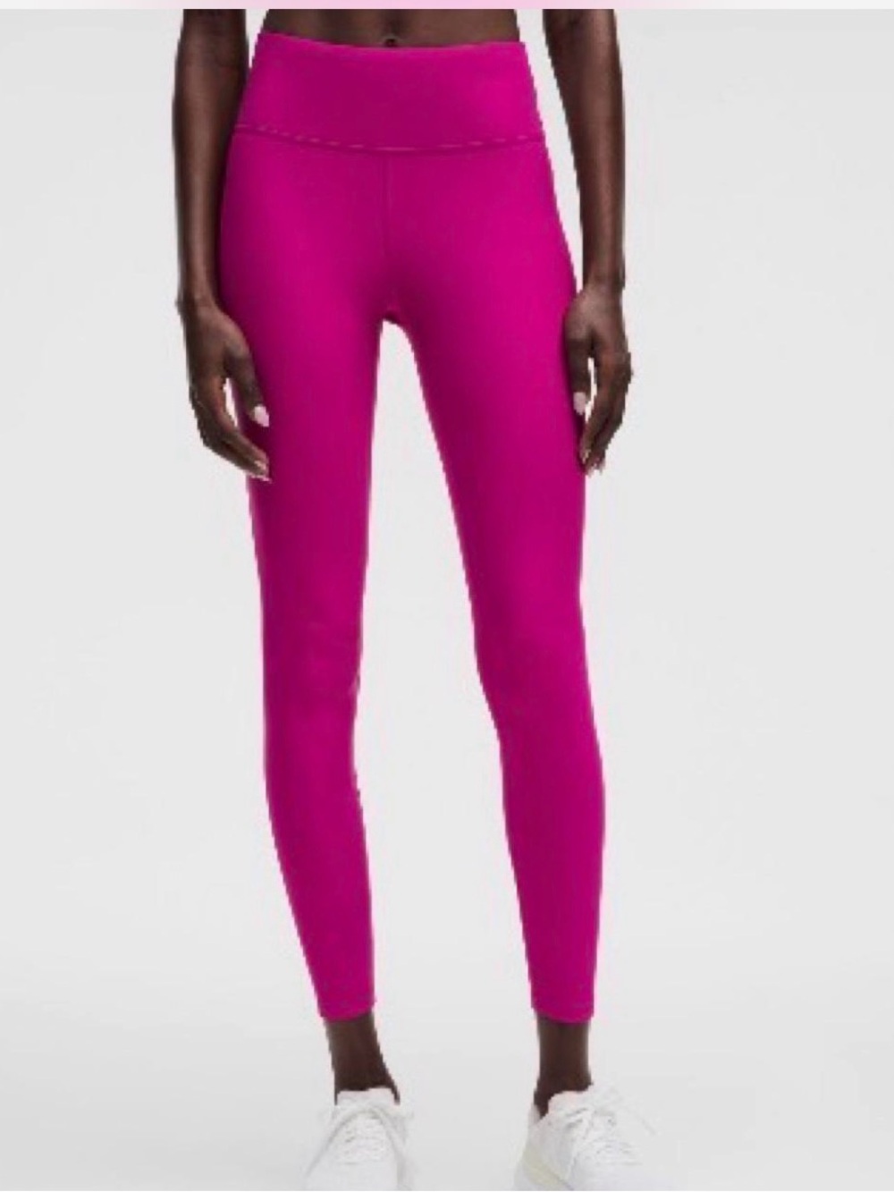 LULULEMON fleece lined High-Rise Women's Leggings in Fuchsia